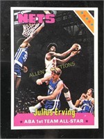 1975 TOPPS DR J JULIUS ERVING