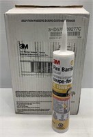 Case of 12-3M Fire Barrier Yellow Sealant NEW $250