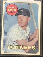 1969 TOPPS MICKEY MANTLE