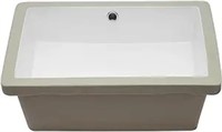Bathroom Sink Undermount Rectangular - Sarlai