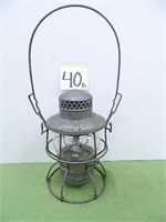 C. & NW Railroad Lantern