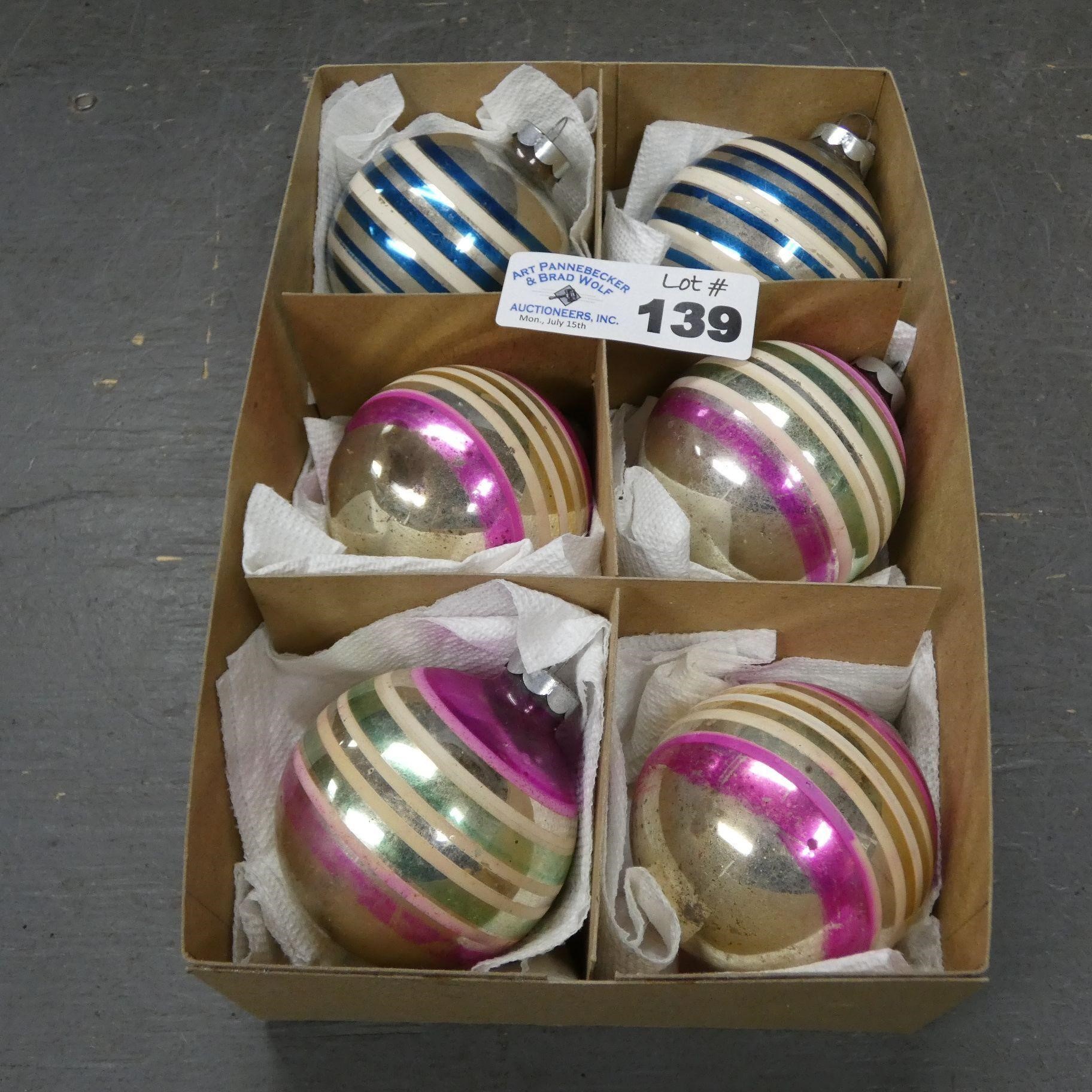 Early Glass Christmas Ornaments