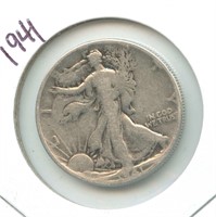 1941 Walking Liberty Silver Half Dollar