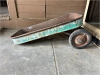 VTG. KIDS WAGON  MISSING FRONT AXLE