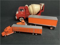 Tonka Cement & Schneider Transport Trucks