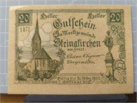 1920 German bank note