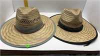 2 NEW MENS OUTDOOR LARGE BRIM HATS W/ TAGS