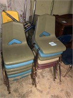 (6) All-Weather Stack Chairs