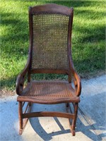 Antique Cane Rocking Chair