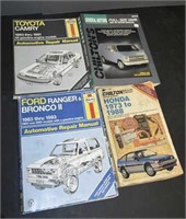 4 Books on Vehicles