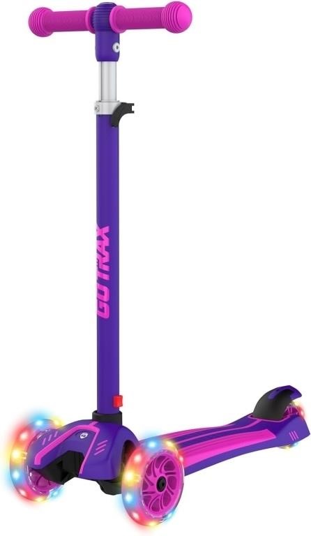 B4457  GOTRAX KS1 Kids Kick Scooter, LED Lighted