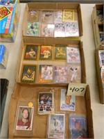 2 Flats Of Limited Edition Baseball Cards & Flat