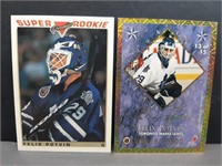 Felix Potvin Rookie and Short Printed Gold Card