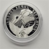 NOAH'S ARK 1 OZ FINE SILVER ROUND