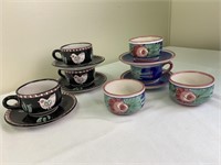 Solimene Italian pottery china - 2 patterns
