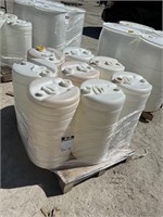 8 Plastic Barrels