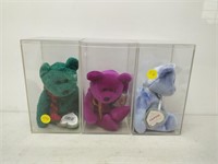 3 TY Beanie Babies- all in cases