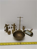 brass decor lot