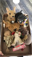 stuffed dogs and misc