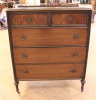 1920's Berkey & Gay tall chest