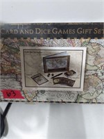 Card and dice game set