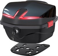 35L Motorcycle Top Case  Waterproof (Black)
