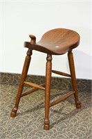 1/4 SAWN OAK "WESTERN" STOOL