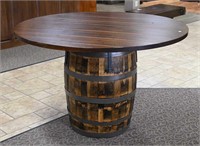 PLAIN BARREL TABLE