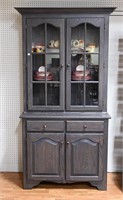 OAK "CAMBRIDGE" BUFFET WITH HUTCH