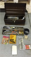 Atkinson tool box with tools