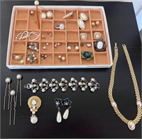 Costume jewelry lot