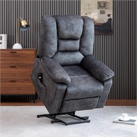 Power Lift Recliner Chair for Elderly  Grey