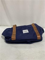 LONG VACATION TRAVEL DUFFLE BAG 19 x16IN NAVY