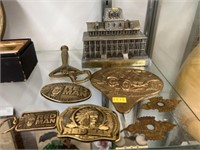 Belt Buckles with Mountain Springs Still Bank