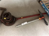 Pipe Reamer with Threader