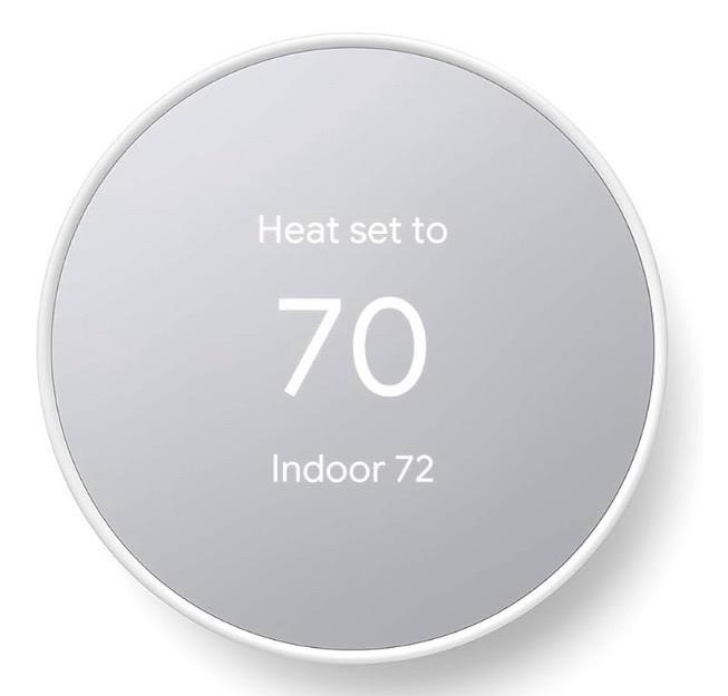 $110 Google nest smart thermostat