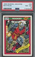 Vintage 1990 Marvel Universe #83 Deathlok Card