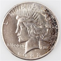 Coin 1928 Peace Dollar  Gem Brilliant Unc.