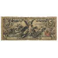 FR. 268 1896 $5 EDUCATIONALSILVER CERTIFICATE