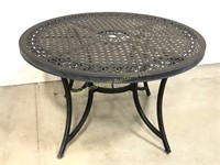 48 inch lightweight metal patio table