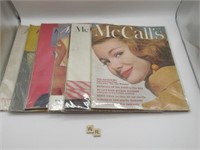 LOT OF VINTAGE MCCALL'S MAGAZINES