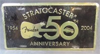 Stratocaster  50th Anniversary License Plate