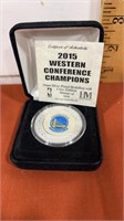 2015 western conference champions silver plated