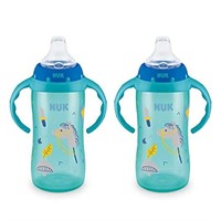NUK Large Learner Cup, 10oz, 2 Pack, 8+ Months,