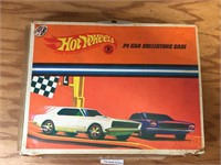 Vintage Hotwheels Collector Car Case