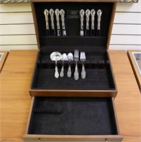 Towle "Fontana" Sterling Silver Flatware 35 Piece