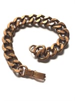 8" Copper Chain Men's Bracelet