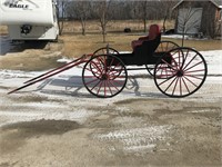 Fully restored physicians buggy,