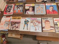 AHL & NHL Hockey books & programs, 1956 to 2001