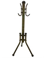 Salesman’s Sample Brass Hall Tree/Coat Rack